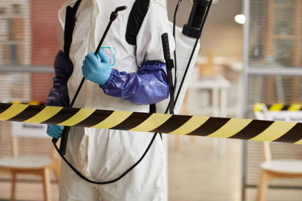 Professional Blood Cleanup technician working in Allen, TX